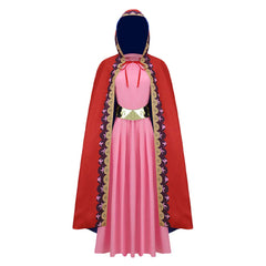 One Piece Nefertari Vivi Pink Dress Outfits Cosplay Costume Halloween Carnival Suit
