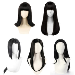 One Piece Nico Robin Black Wigs Cosplay Accessories Halloween Carnival Props