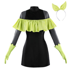 Oshi No Ko Season 3 (2026) Mem Cho Green Black Dress Set Outfits Cosplay Costume