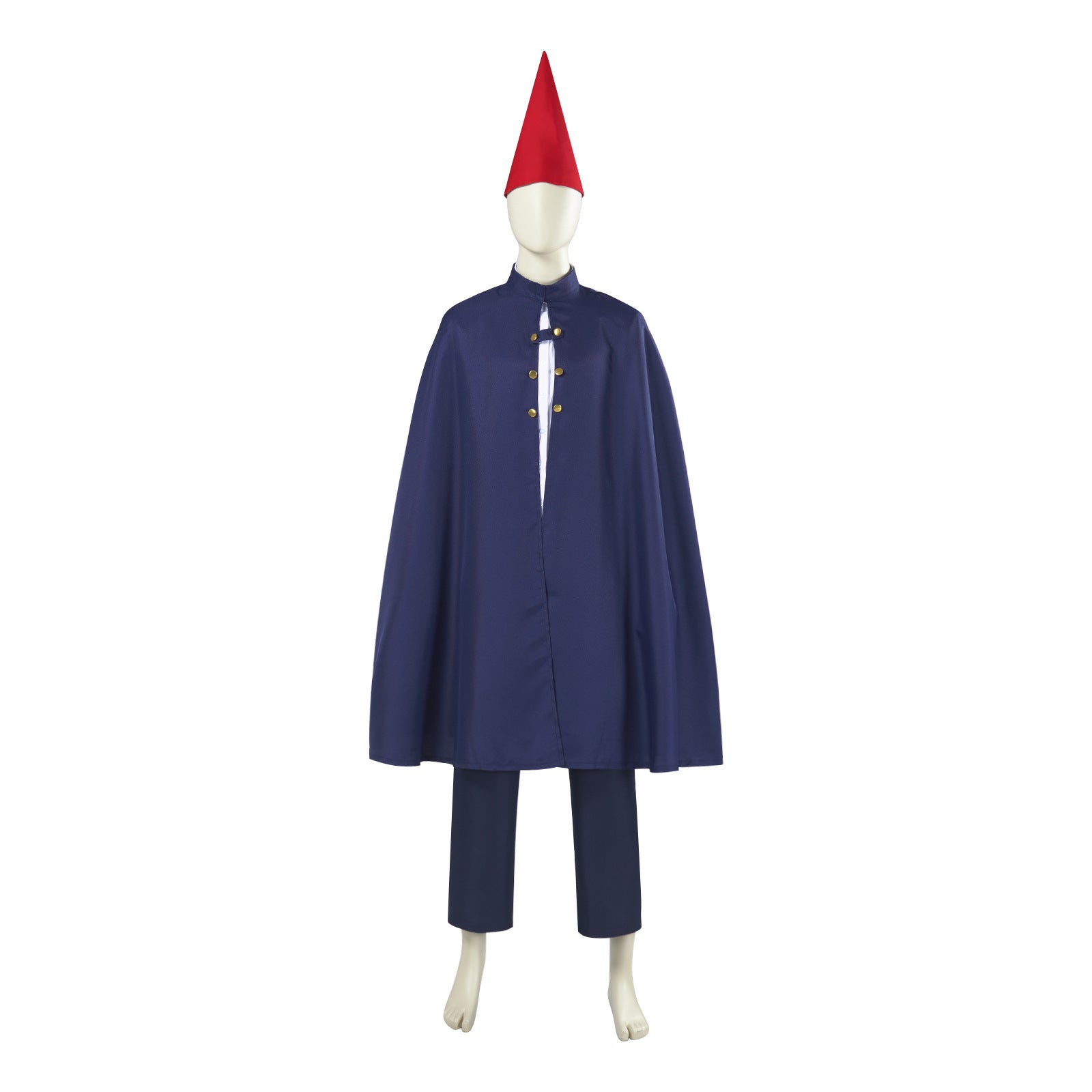 Over the Garden Wall Wirt Blue Cloak Set Outfits Cosplay Costume Suit