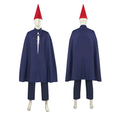 Over the Garden Wall Wirt Blue Cloak Set Outfits Cosplay Costume Suit