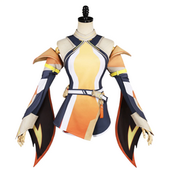 Overwatch Anran Ye Yellow Set Outfits Cosplay Costume Halloween Suit