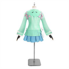 Overwatch Kiriko Blue Raincoat Skirt Set Outfits Cosplay Costume Carnival Suit
