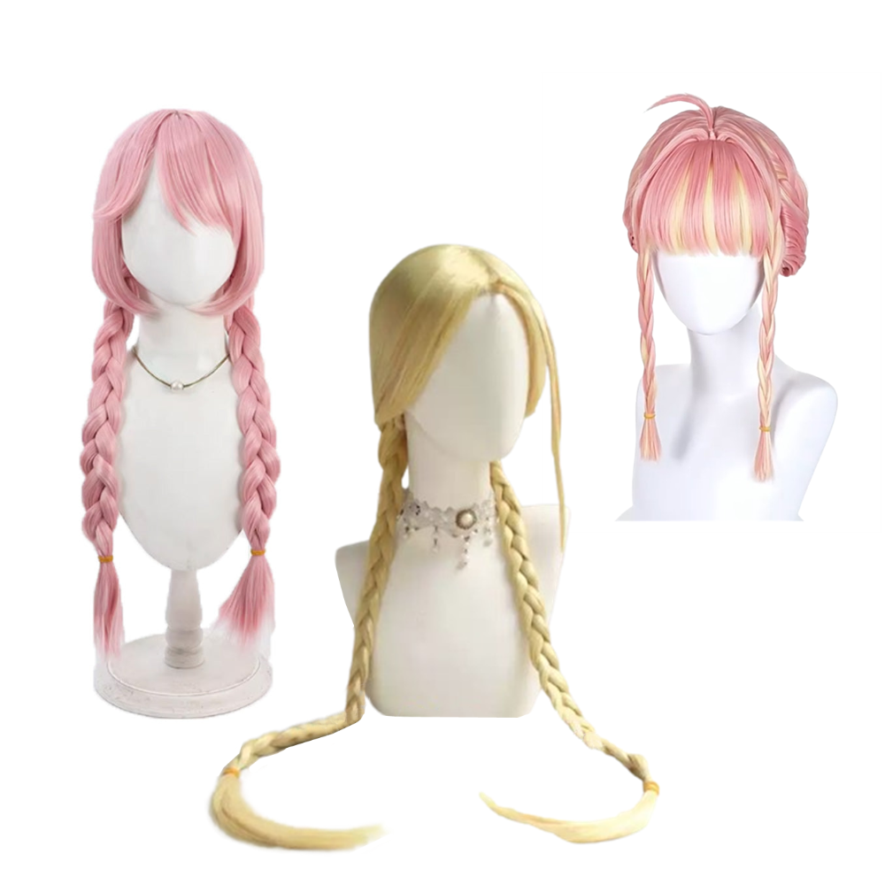 Overwatch Mercy Mei Widowmaker Wigs Cosplay Accessories Halloween Props