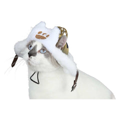 Monster Hunter Wilds (2025) Felyne Cat Plush Hat Pet Cap Cosplay Accessories Props