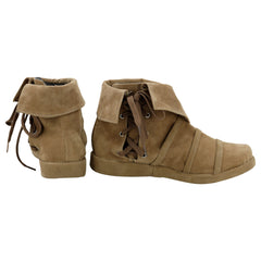 Peter Pan Brown Shoes Cosplay Boots Accessories Halloween Props