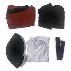 Pirates Of The Caribbean Elizabeth Swann Brown Pirate Outfits Cosplay Costume