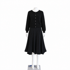 Possession 1981 Anna Helen Black Dress Cardigan Outfits Halloween Cosplay Costume
