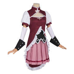 Puella Magi Madoka Magica The Movie (2026) Kyoko Sakura Red Dress Set Outfits