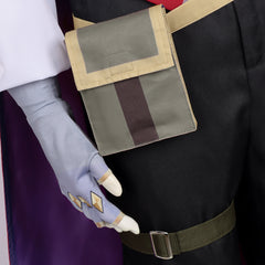 Roco Kingdom (2026) Enzo Red Academy Uniform Set Outfits Cosplay Costume