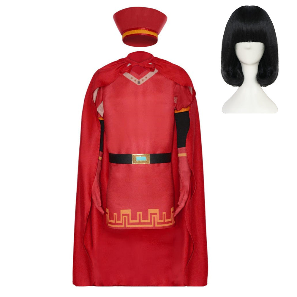 Shrek Lord Farquaad Cosplay Costume Outfits Halloween Carnival Party Disguise Suits