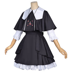 Star Detective Precure! (2026) Moria Luluka Black Dress Set Casual Outfits Cosplay Costume