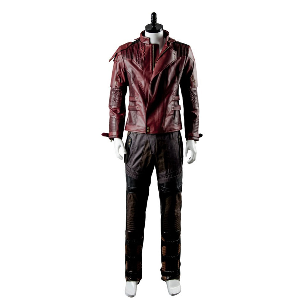 Movie Guardians of the Galaxy 2 Peter Jason Quill Starlord Halloween Cosplay Costume