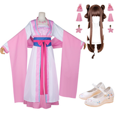 The Apothecary Diaries 2 (2025) Lishu Pink Dress Set Outfits Cosplay Costume