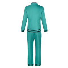 The Disastrous Life of Saiki K. Saiki Kusuo Green School Uniform Outfits Cosplay Costume