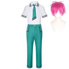 The Disastrous Life of Saiki K. Saiki Kusuo School Uniform Shirt Pants Outfits Cosplay Costume