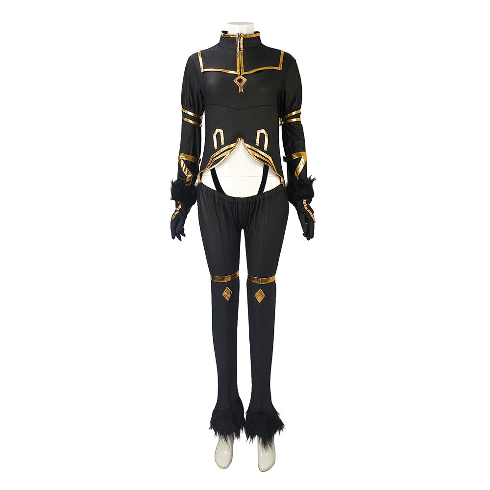 The Eminence In Shadow Delta Black Set Outfits Cosplay Costume Halloween Suit