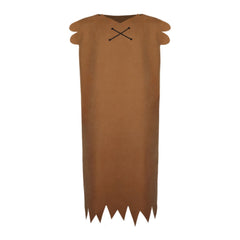 The Flintstones Barney Rubble Brown Dress Caveman Outfits Cosplay Costume