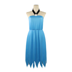 The Flintstones Betty Rubble Blue Dress Outfits Cosplay Costume Halloween Suit