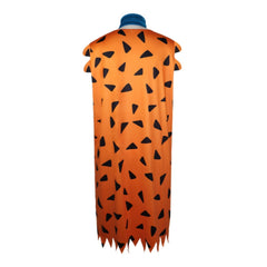The Flintstones Fred Flintstones Orange Dress Scarf Outfits Cosplay Costume