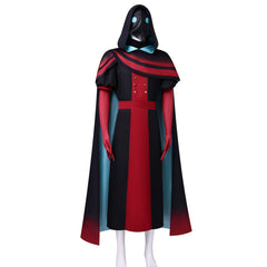 The Freak Circus Plague Doctor Black Set Cosplay Costume Halloween Carnival Suit