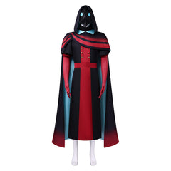 The Freak Circus Plague Doctor Black Set Cosplay Costume Halloween Carnival Suit