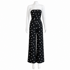 The Gentlemen Season 2 (2026) Susie Glass Polka Dot Black Jumpsuit Outfits Cosplay Costume