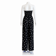 The Gentlemen Season 2 (2026) Susie Glass Polka Dot Black Jumpsuit Outfits Cosplay Costume