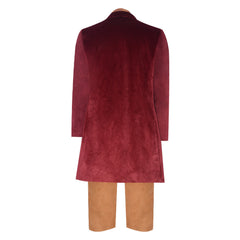 The Hobbit Bilbo Baggins Red Coat Set Outfits Cosplay Costume