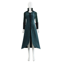 The Hobbit Tauriel Green Tunic Vest Coat Set Outfits Cosplay Costume Halloween Carnival Party Suit