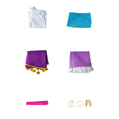 The Hunchback Of Notre Dame Esmeralda Purple Skirt Set Outfits Cosplay Costume