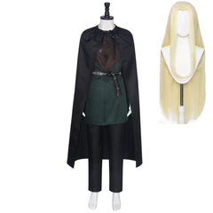 The Lord Of The Rings (2024) Legolas Black Cloak Set Outfits Cosplay Costume