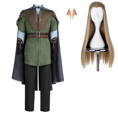 The Lord Of The Rings Legolas Green Set Outfits Cosplay Costume
