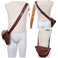 The Mandalorian And Grogu (2026) Baby Yoda The Mando Brown Shoulder Bag Cosplay Accessories Props