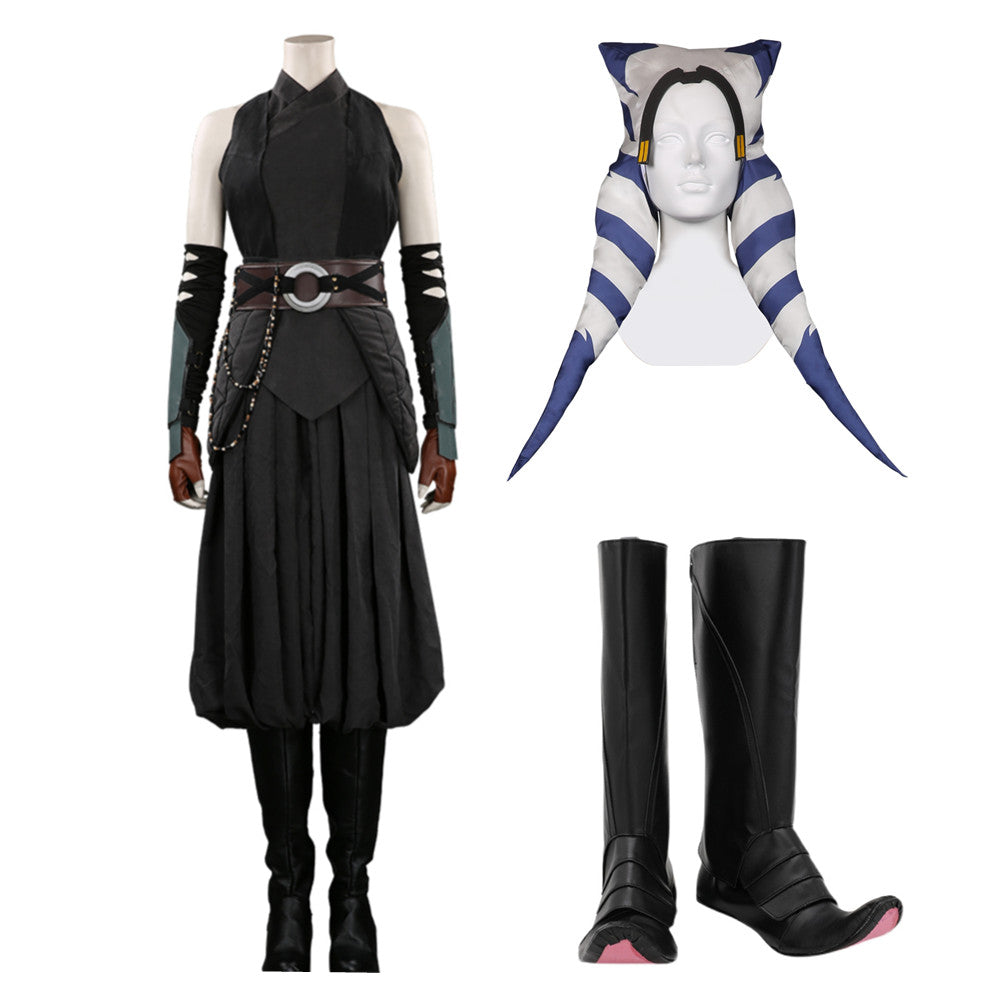TV The Mando Ahsoka Tano Outfits Cosplay Costume Halloween Carnival Suit