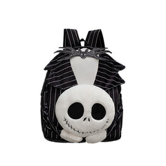 The Nightmare Before Christmas Jack Skellington Backpack Plush Bag Cosplay Accessories Props