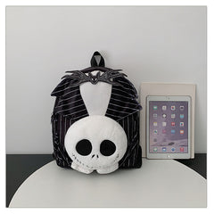 The Nightmare Before Christmas Jack Skellington Backpack Plush Bag Cosplay Accessories Props
