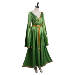 The Princess And The Scoundrel Leia Green Wedding Dress Outfits Cosplay Costume Halloween Carnival Suit