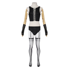 The Rocky Horror Picture Show Dr. Frank-N-Furter Black Vest Pants Set Outfits Cosplay Costume