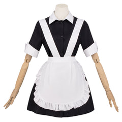 The Rocky Horror Picture Show Magenta Black White Maid Outfits Cosplay Costume