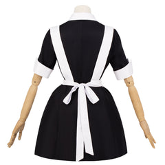 The Rocky Horror Picture Show Magenta Black White Maid Outfits Cosplay Costume