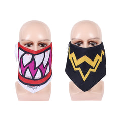 The Super Mario Galaxy Movie (2026) Bowser Jr. Bib Mask Scarf Cosplay Accessories Props