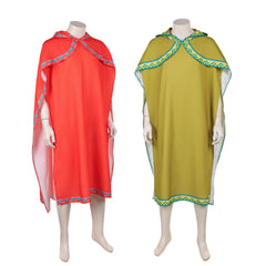 The Super Mario Galaxy Movie (2026) Mario Luigi Red Green Cloak Outfits Cosplay Costume