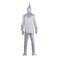 The Wizard of OZ Tin Man White Set Outfits Cosplay Costume Halloween Suit