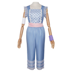 Toy Story (2026) Bo Peep Blue Cloak Vest Pants Set Outfits Cosplay Costume