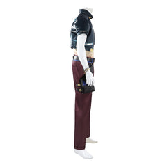 Valorant Veto Green Red Jacket Pants Set Outfits Cosplay Costume Halloween Suit