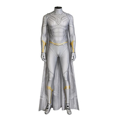 VisionQuest (2026) White Vision Gray Jumpsuit Cloak Set Outfits Cosplay Costume