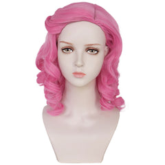 Descendants: The Rise Of Red (2024) Bridget Pink Wig Cosplay Accessories Halloween Carnival Props