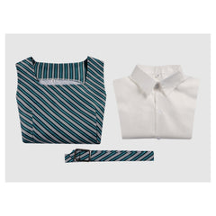Wicked (2024) Nessarose School Uniform Dress Outfits Cosplay Costume