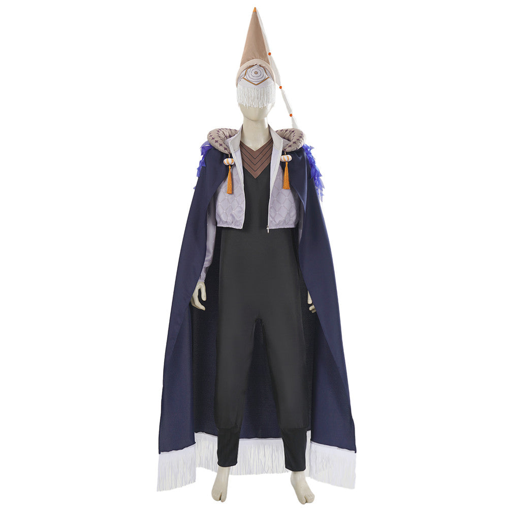 Witch Hat Atelier (2026) Iguin Black Blue Witch Set Outfits Cosplay Costume